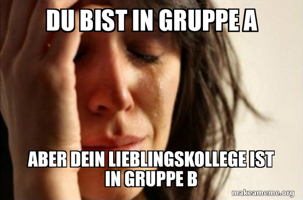 First World Problems meme