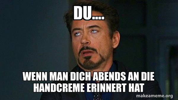 Tony Stark Eye Roll meme