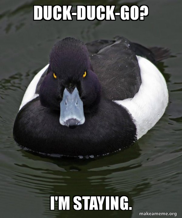 Revenge Duck ( Angry Advice Duck ) meme