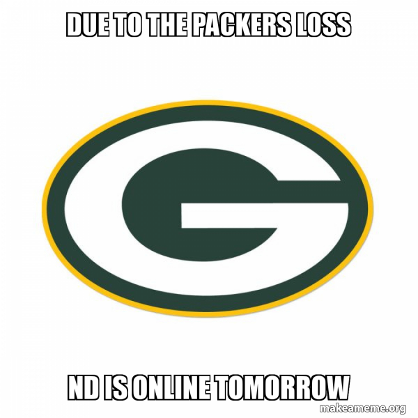 Green Bay Packers meme