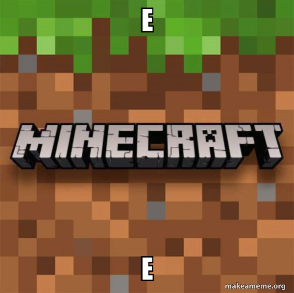 Minecraft meme