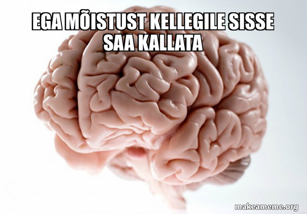 Scumbag Brain meme