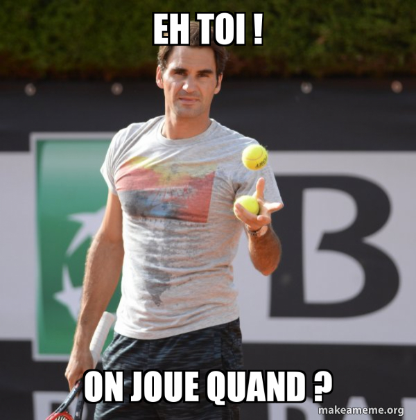 Roger Federer meme