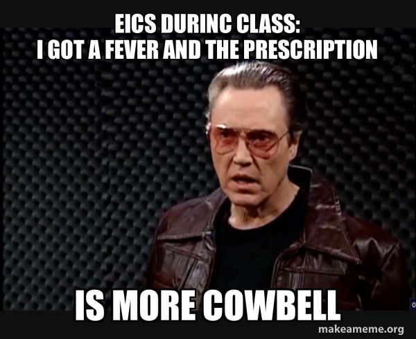 SNL - More Cowbell meme