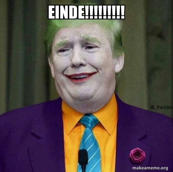 Donald Trump - The Joker meme