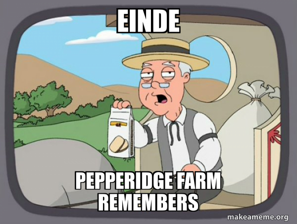 Pepperidge Farm Remembers meme