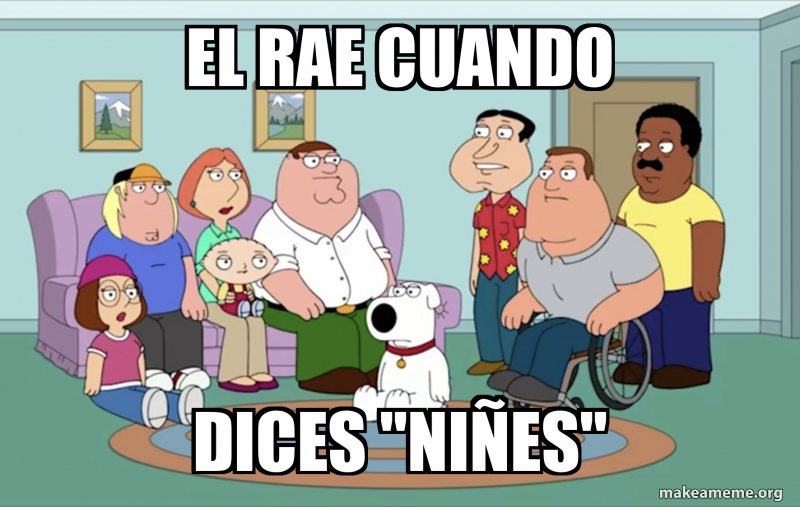 El rae cuando DICES 
