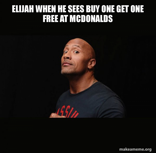 Dwayne Johnson (The Rock) meme