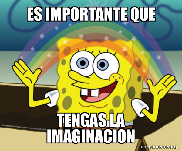 Rainbow Spongbob meme