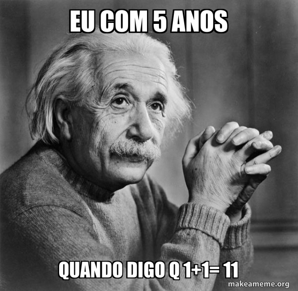Serious Albert Einstein meme
