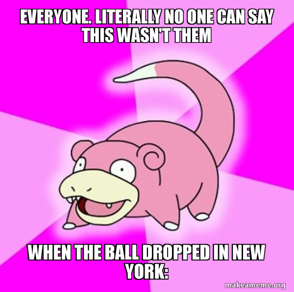 Slowpoke the Pokemon meme