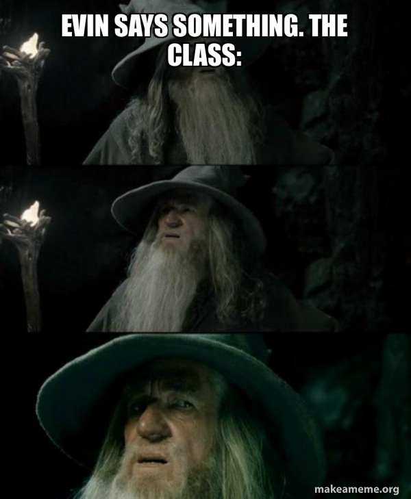 Confused Gandalf meme