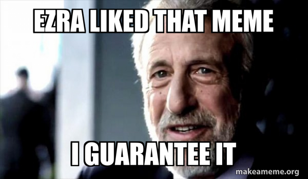 I Guarantee it - George Zimmer  meme