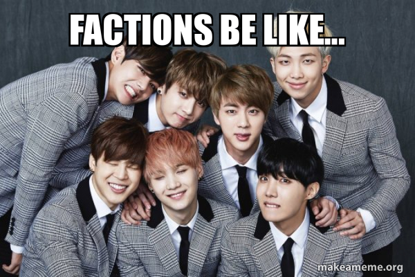 K-Pop Band BTS (Bangtan Boys) meme