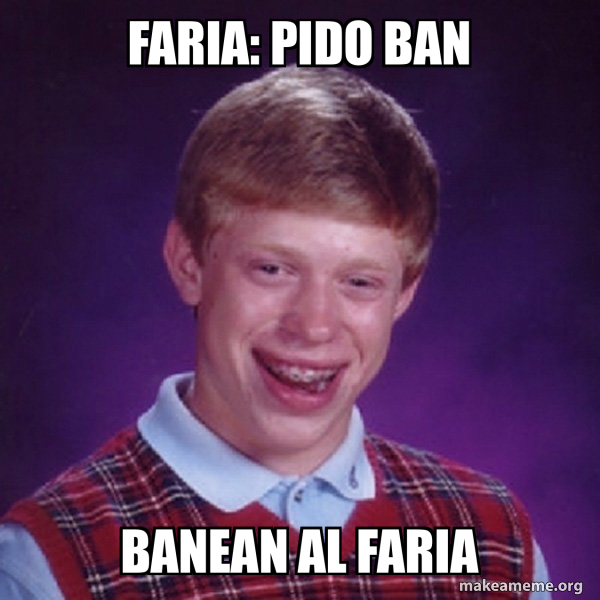 Bad Luck Brian meme
