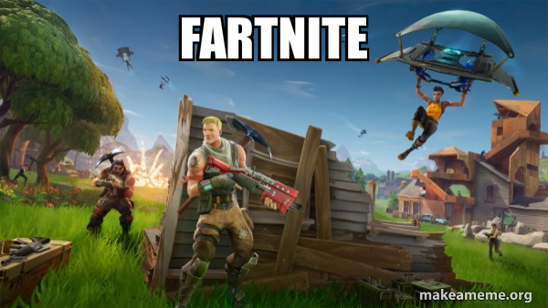 Fortnite Battle Royale game meme