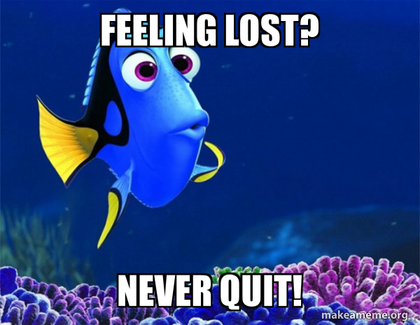Dory from Nemo (5 second memory) meme