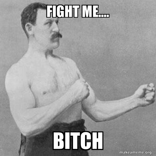 Overly Manly Man meme