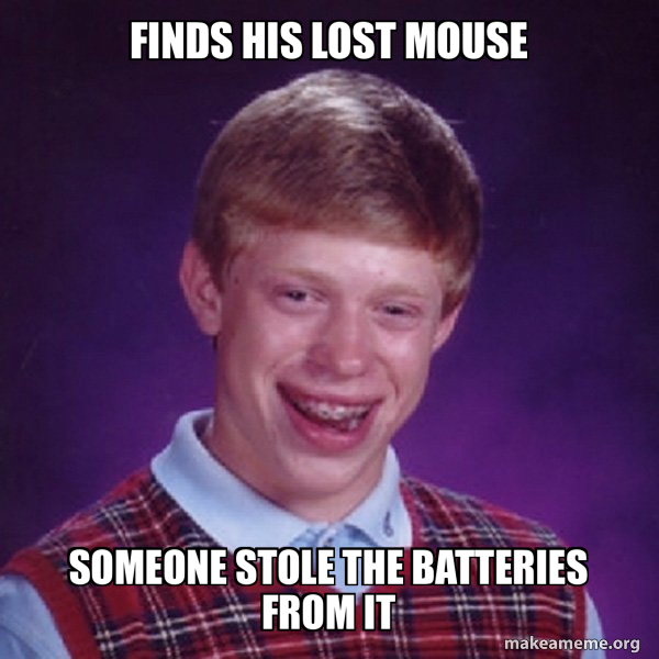 Bad Luck Brian meme