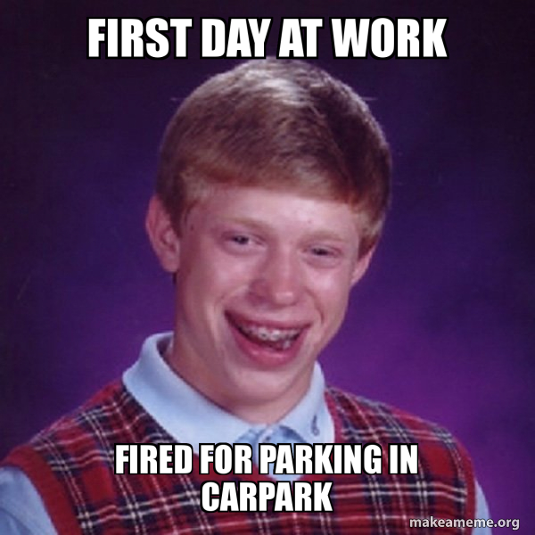 Bad Luck Brian meme