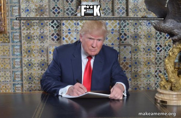 Donald Trump Writing Speech meme