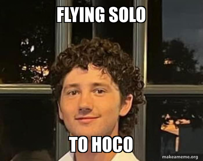 Flying solo To hoco Meme Generator