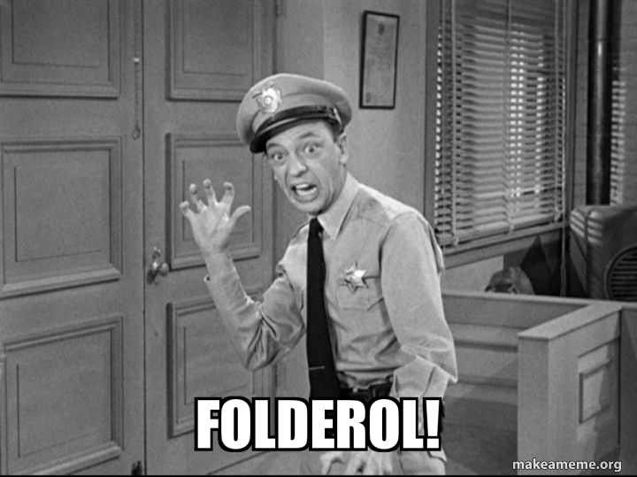 Define Folderol folderol! Meme Generator