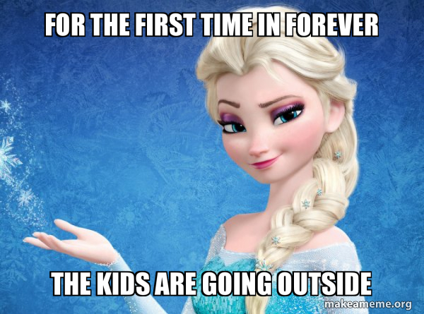 Elsa from Frozen meme