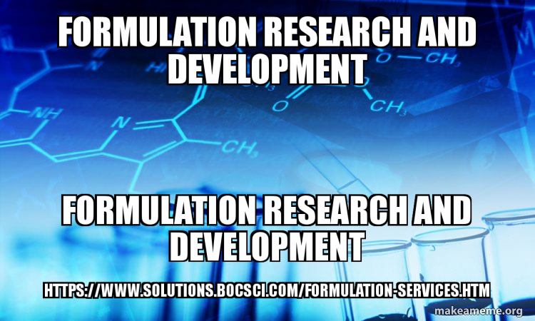 formulation research and development formulation research and ...