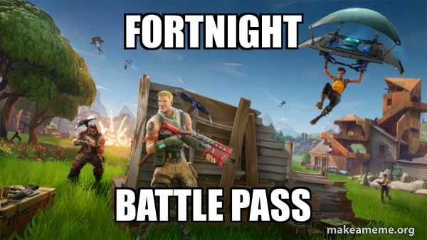 Fortnite Battle Royale game meme