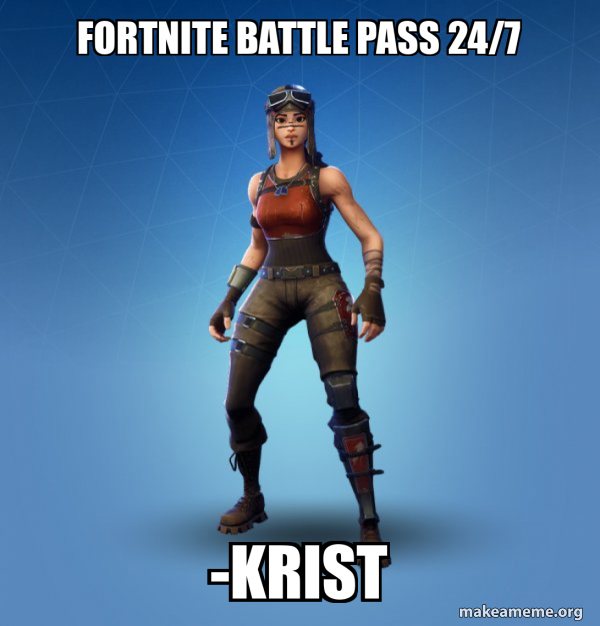 Renegade Raider Fortnite Skin meme