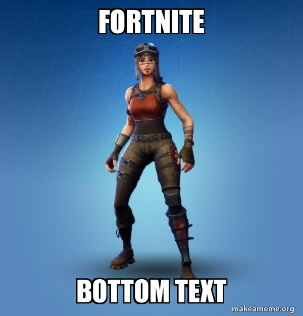 Renegade Raider Fortnite Skin meme