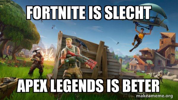 Fortnite Battle Royale game meme