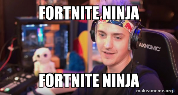 Ninja Tyler Blevins meme