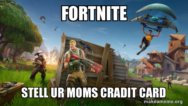 Fortnite Battle Royale game meme