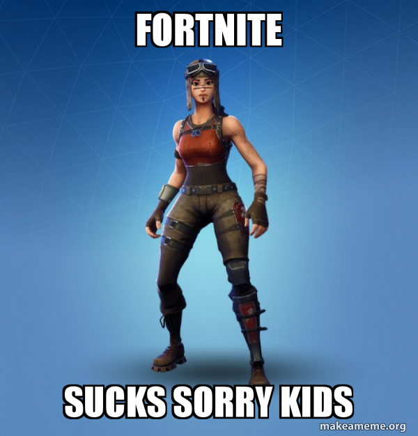 Renegade Raider Fortnite Skin meme