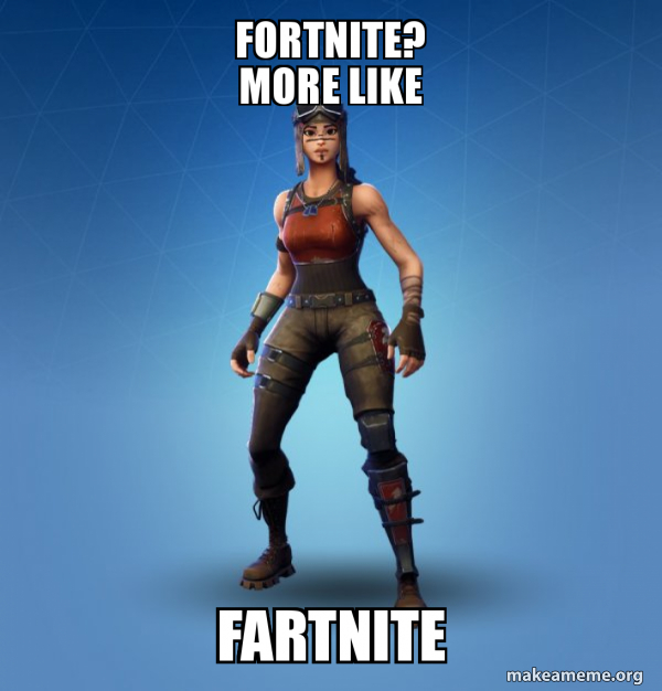 Renegade Raider Fortnite Skin meme