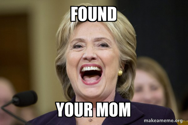 Hillary Clinton Laughs meme