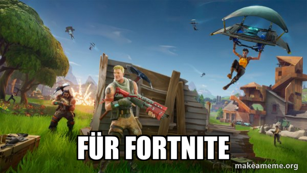 Fortnite Battle Royale game meme