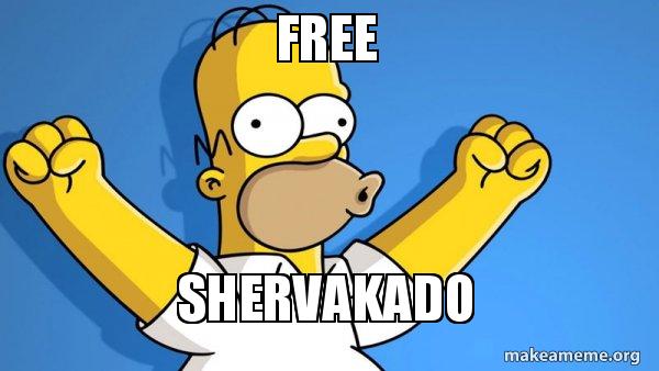 Free Shervakado Happy Homer Meme Generator