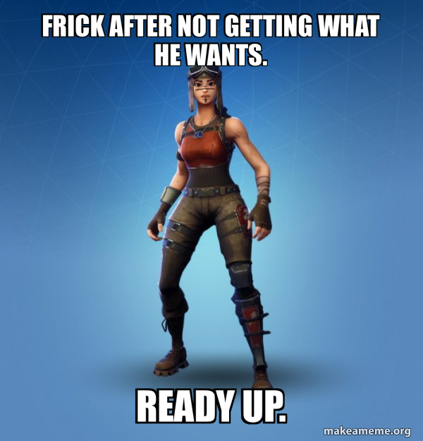 Renegade Raider Fortnite Skin meme
