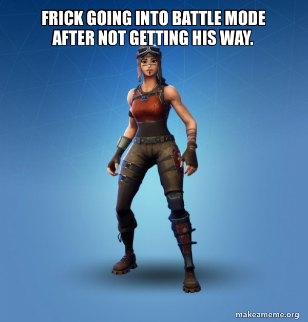 Renegade Raider Fortnite Skin meme