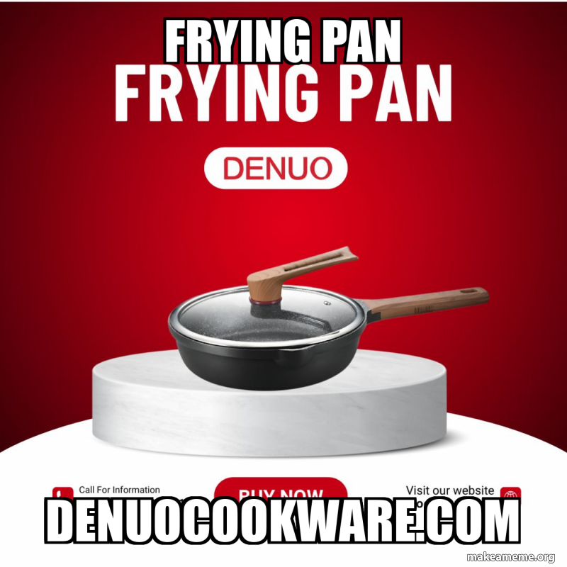 frying pan Upgrade your kitchen with Denuo Cookware