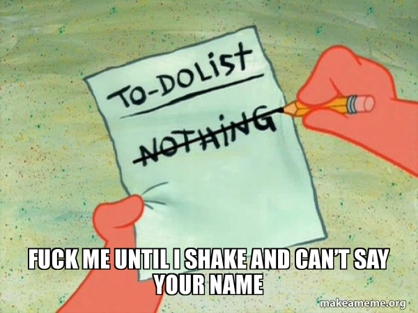 TO-DO List meme