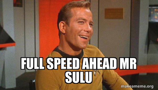 Ridiculously Photogenic Starship Captain meme