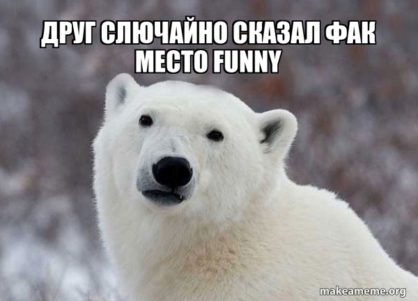 Popular Opinion Polar Bear meme