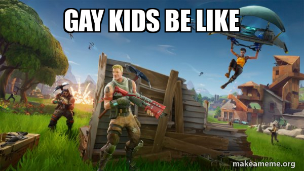 Fortnite Battle Royale game meme