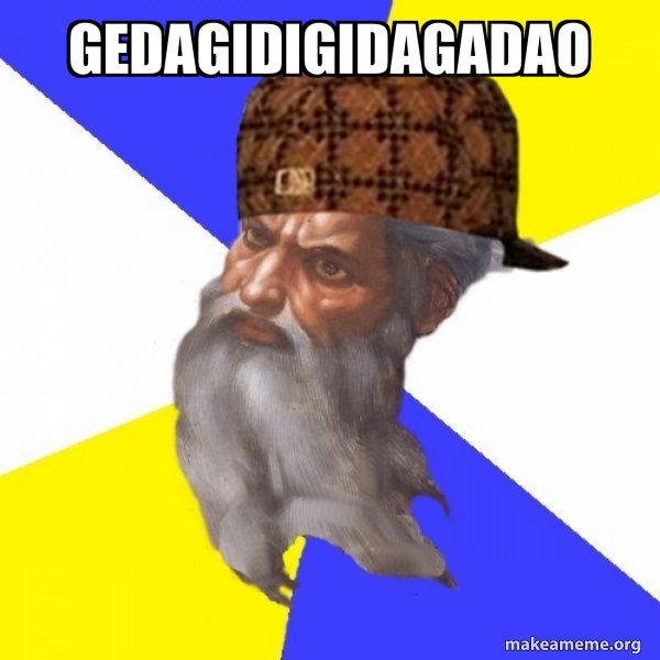 Scumbag Advice God meme