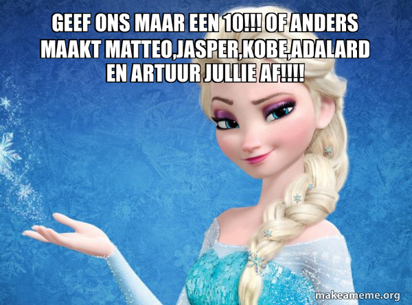 Elsa from Frozen meme