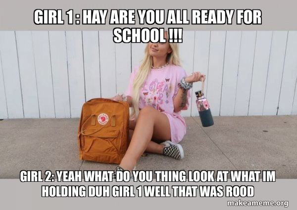 VSCO Girl meme